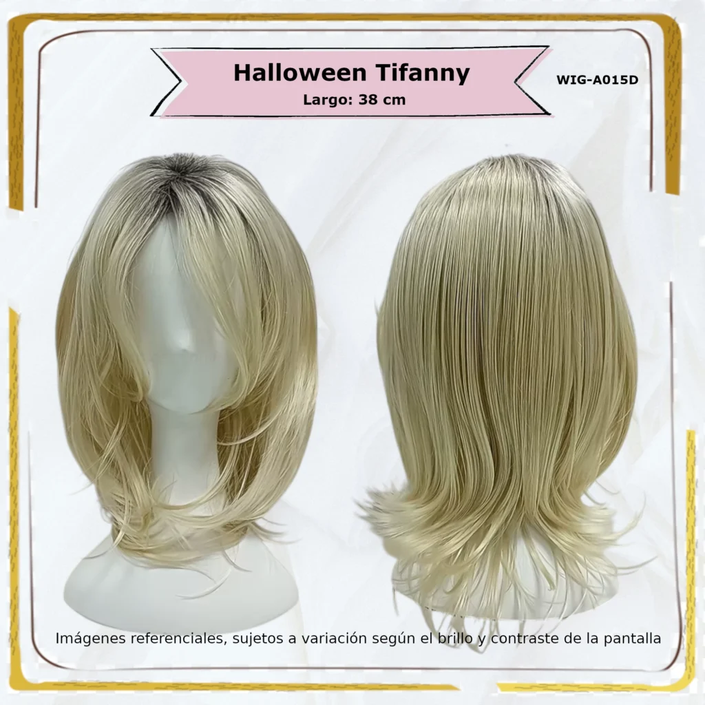 Peluca Halloween Tiffany (WIG-A015D)