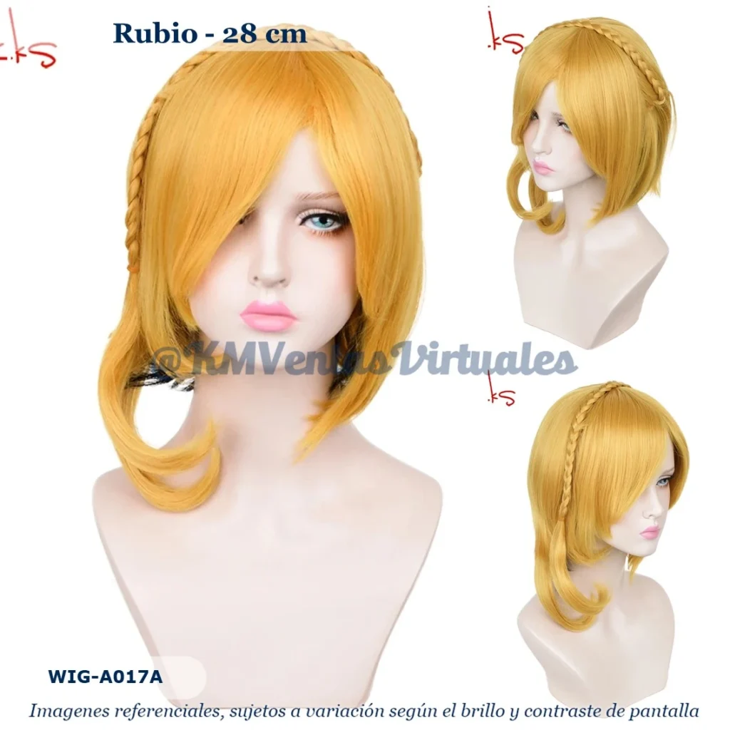Peluca Kagerou Project Amarillo Corta (WIG-A017A)