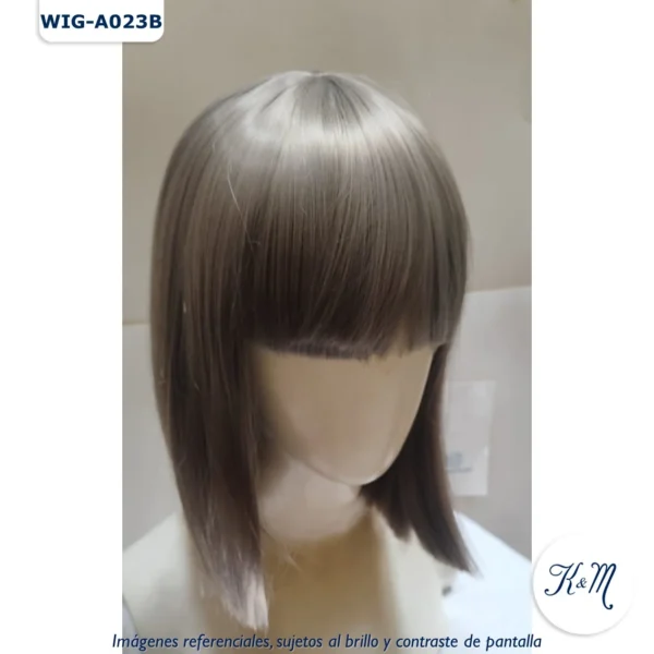Peluca Gris Corta (WIG-A023B) - Image 2