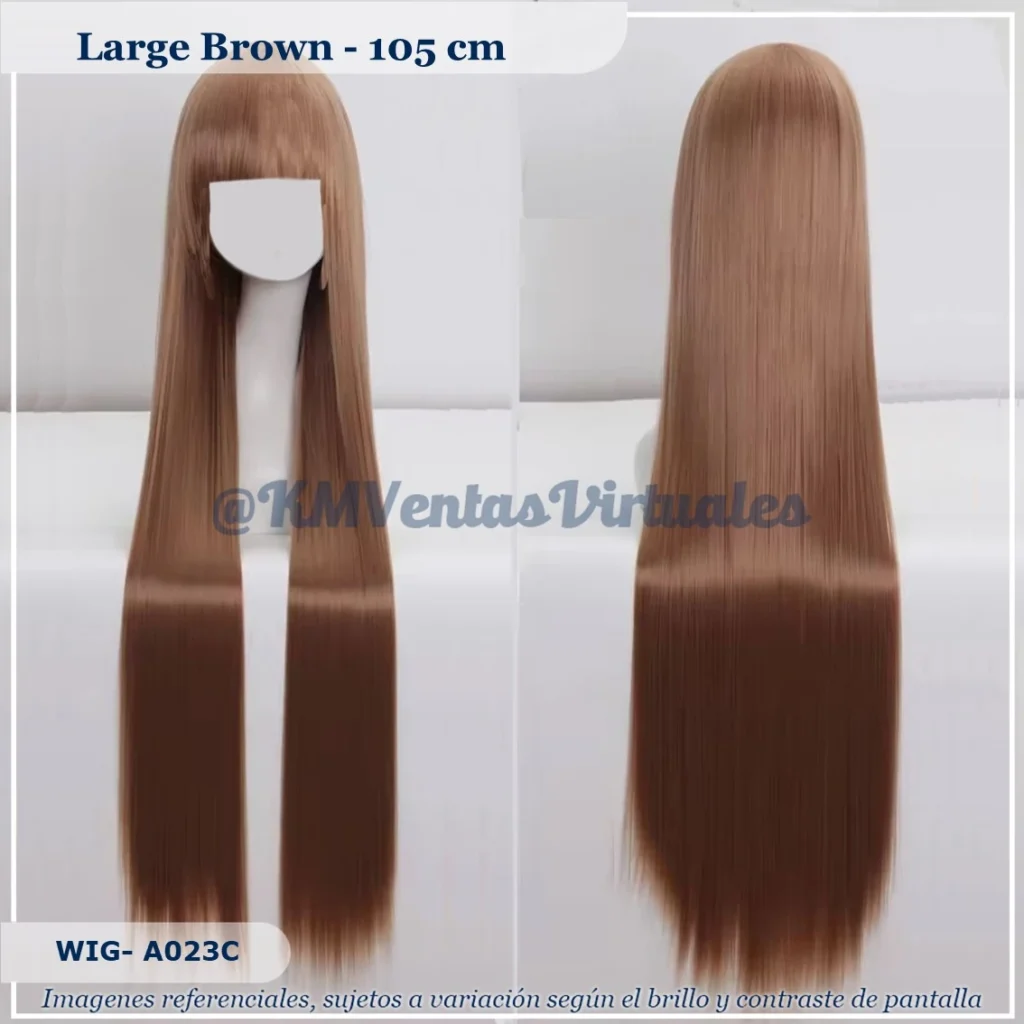 Peluca Castaño Larga (WIG-A023C)