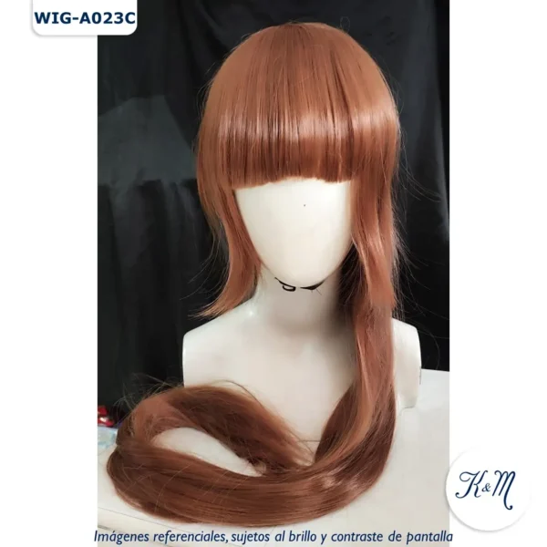 Peluca Castaño Larga (WIG-A023C) - Image 2