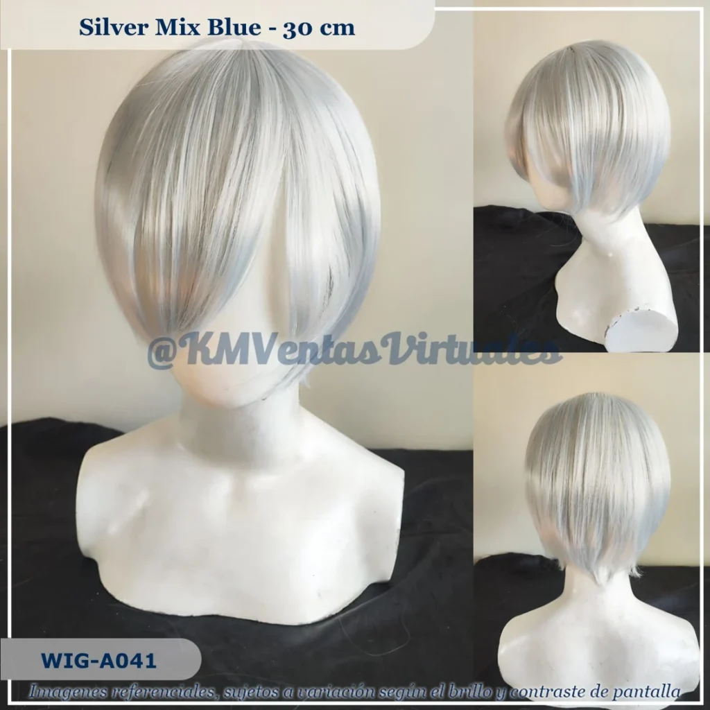 Peluca Platinado Corta (WIG-A041)