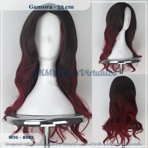 Peluca Gamora Mixto Mediana (WIG-B085)