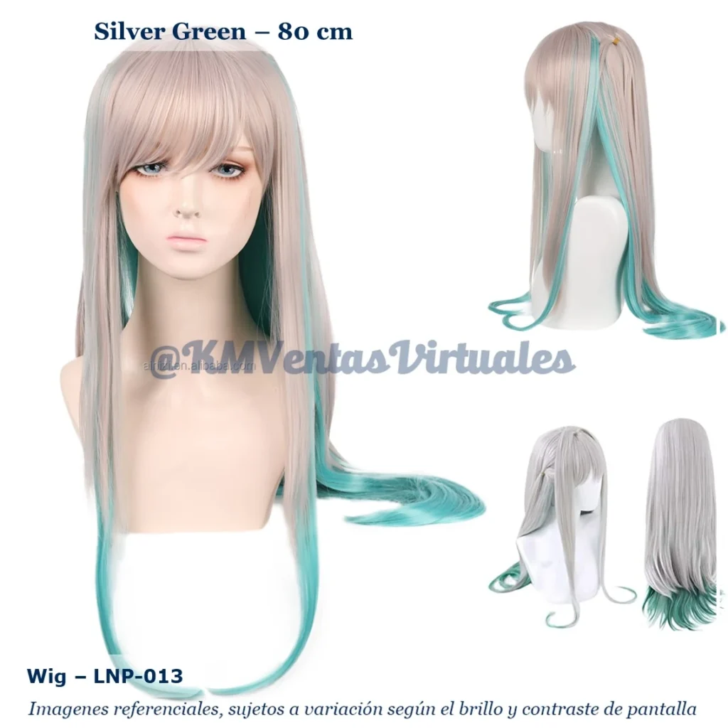 Peluca Nene Platinado Larga (WIG-LNP-013)