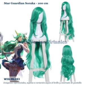 Peluca Soraka Verde Larga (WIG-ML283)