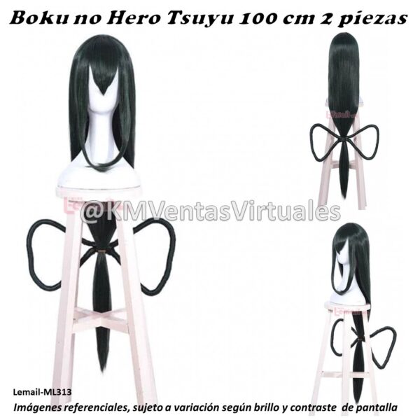 Peluca Tsuyu Verde Larga (WIG-ML313)