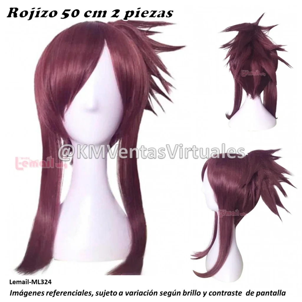 Peluca K/DA Morado Mediana (WIG-ML324)