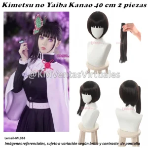 Peluca Kanao Marrón Corta (WIG-ML363)
