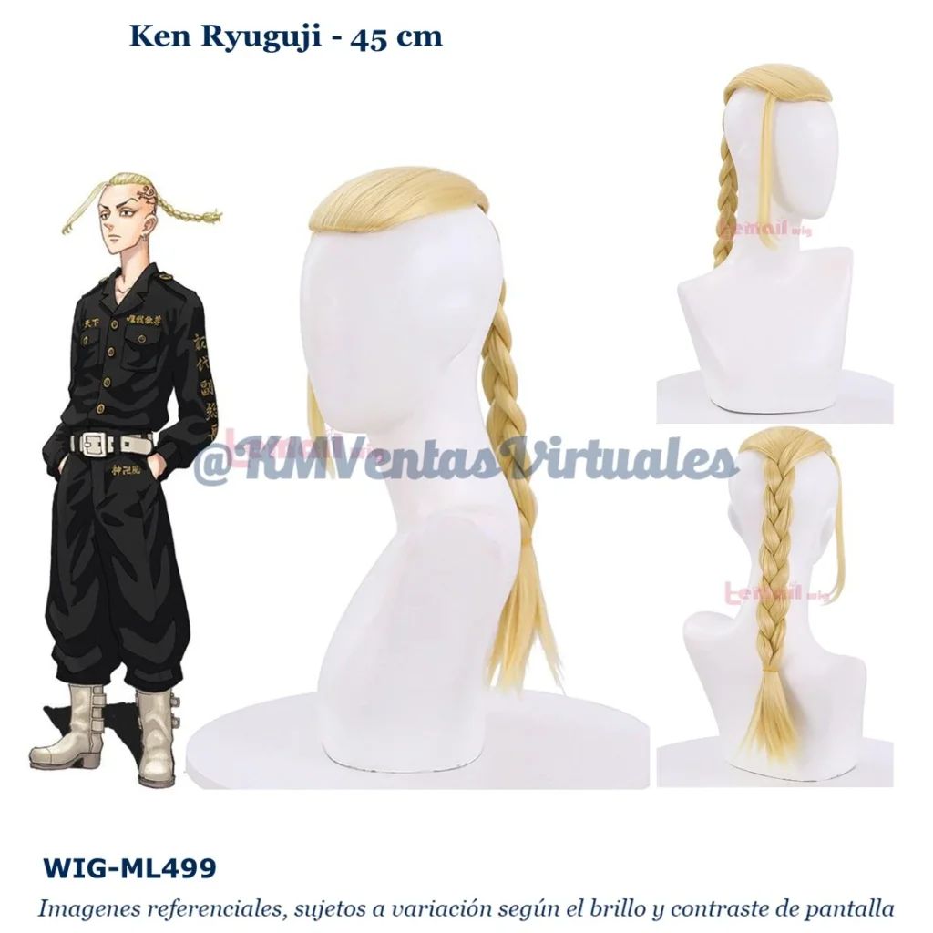 Peluca Ken Rubio Corta (WIG-ML499)