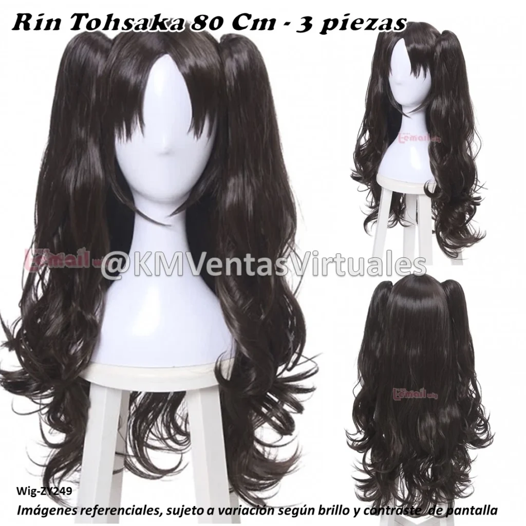 Peluca Rin Marrón Larga (WIG-ZY249)