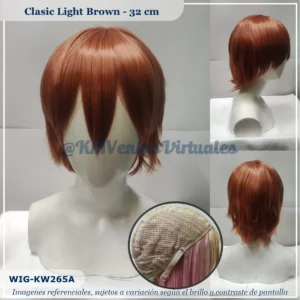 PClasic Lovino Castaño Corta (WIG-kw-265a)