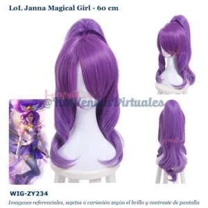 Peluca Janna Morado Mediana (WIG-ZY234)