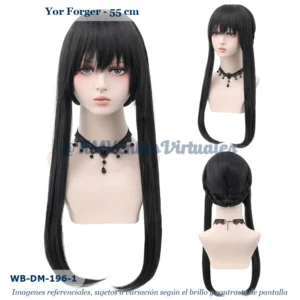 Peluca Yor Negro Mediana (WB-DM-196-1)