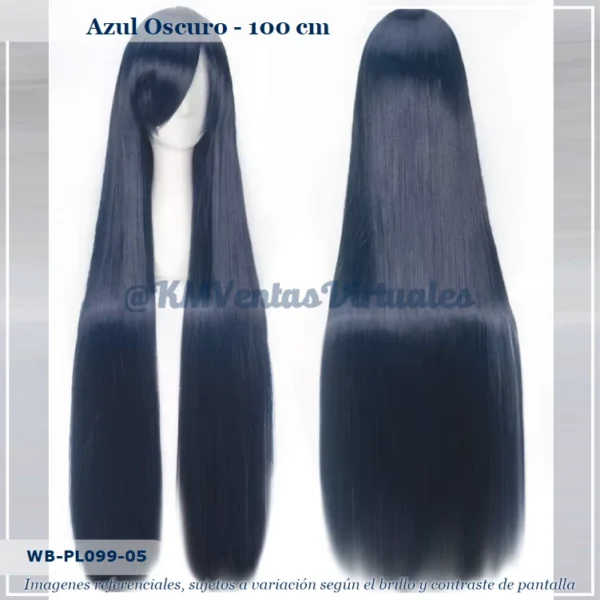 Peluca Hinata Muy Oscuro Larga (WB-PL099-05)