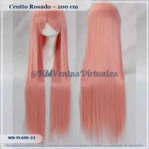 Peluca Rosado Larga (WB-PL099-23)