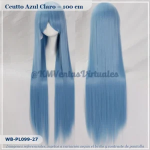 Peluca Celeste Larga (WB-PL099-27)