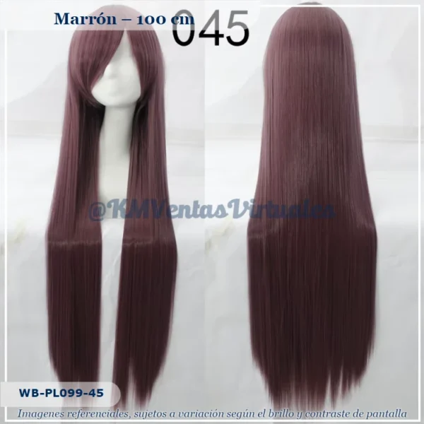 Peluca Morado Larga (WB-PL099-45)
