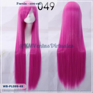 Peluca Rosado Larga (WB-PL099-49)