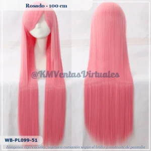 Peluca Rosado Larga (WB-PL099-51)