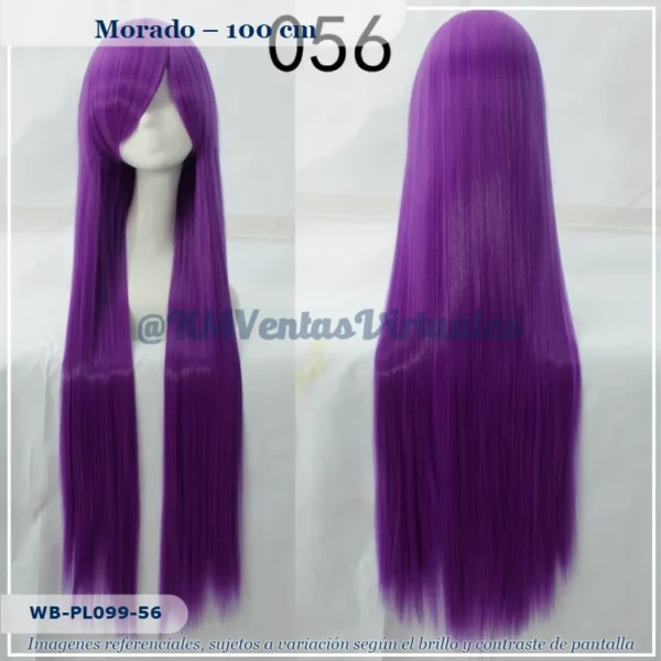 Peluca Morado Larga (WB-PL099-56)