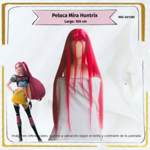Peluca Mira Rosado Larga (WIG-A012B2)