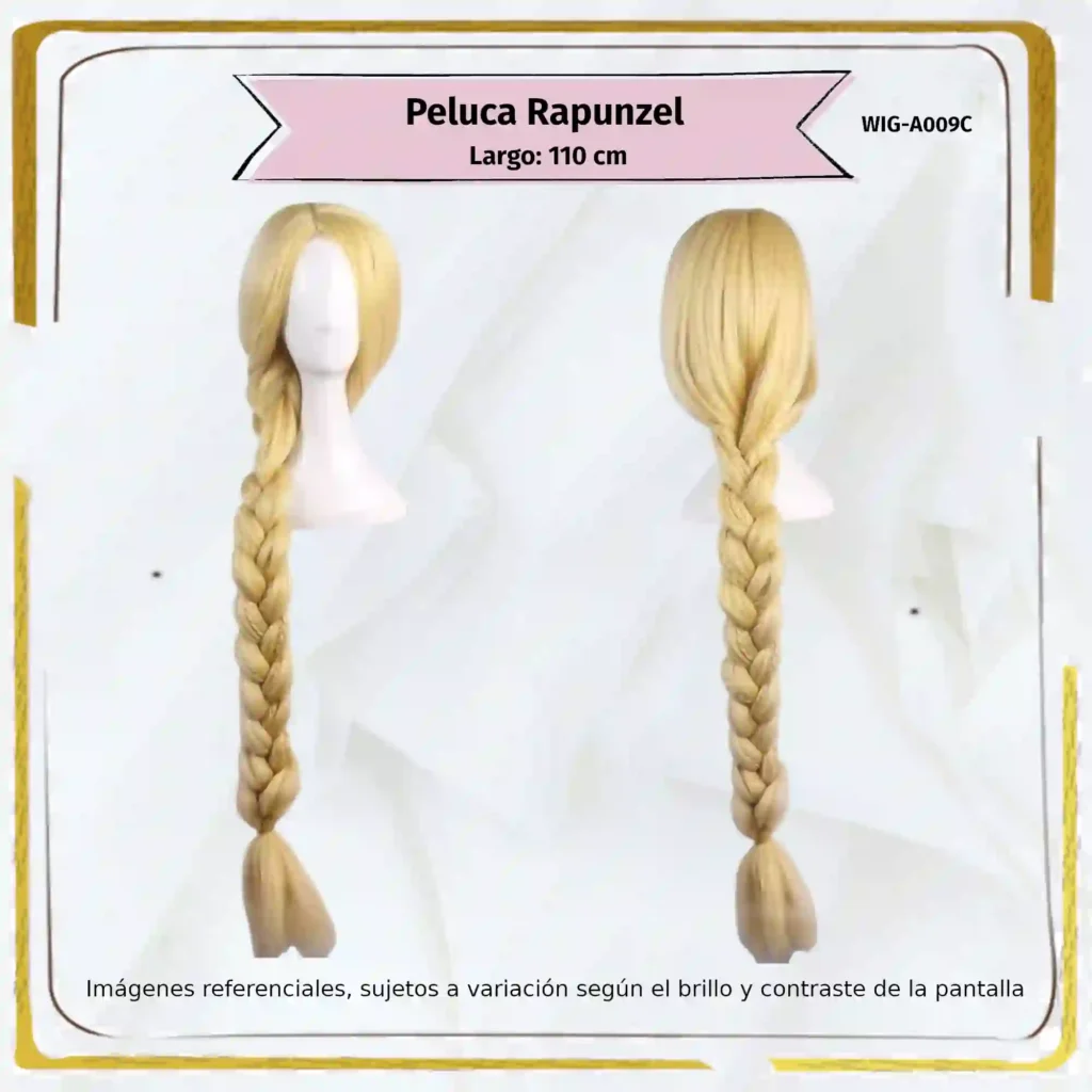 Peluca Rapunzel Larga (WIG-A009C)