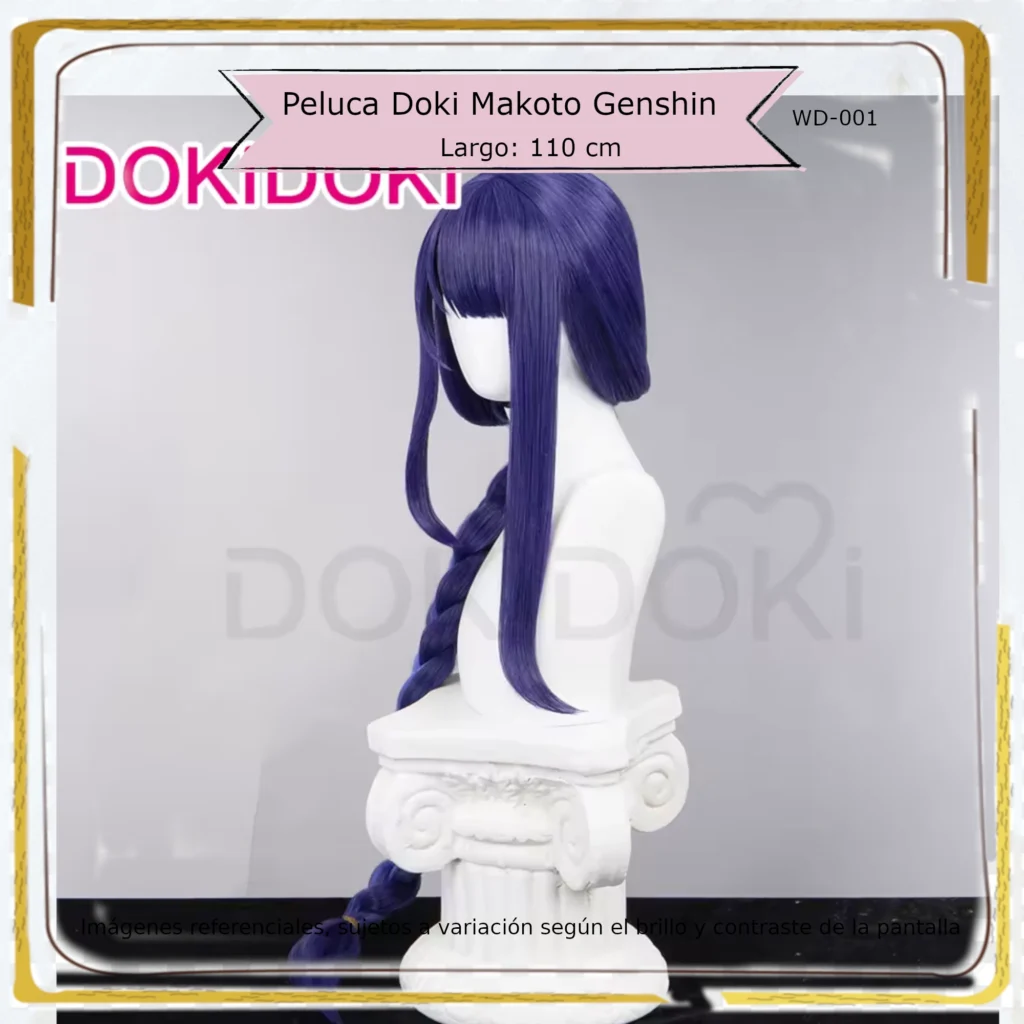 Peluca Doki Makoto Genshin (WD-001)