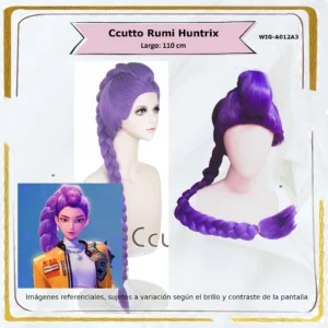 Peluca Rumi Morado Larga (WIG-A012A3)