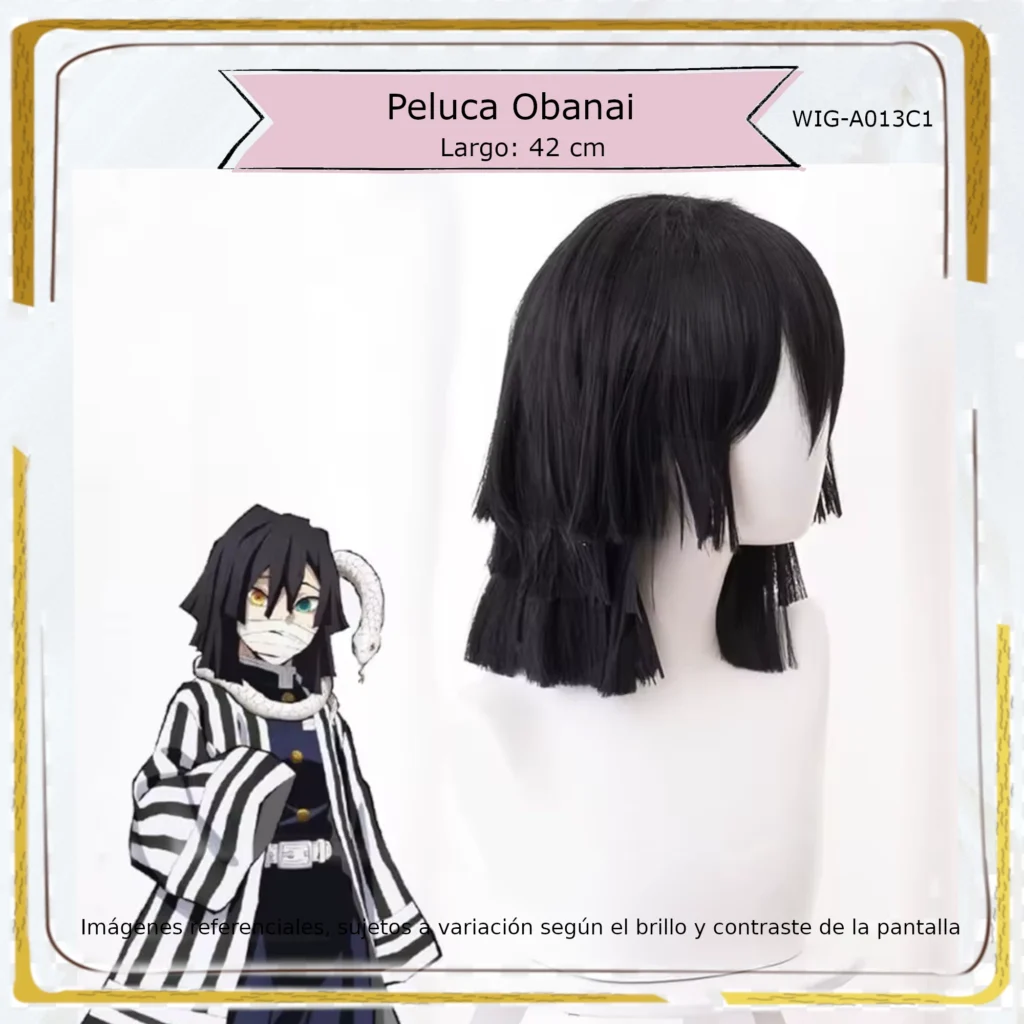 Peluca Obanai (WIG-A013C1)